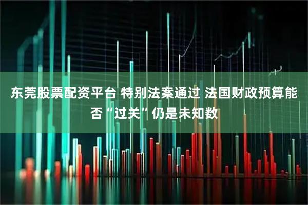 东莞股票配资平台 特别法案通过 法国财政预算能否“过关”仍是未知数